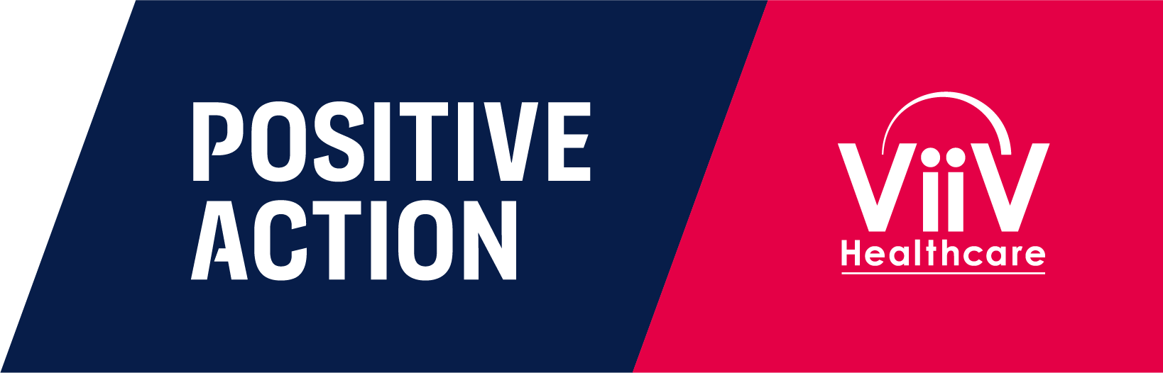 Logo ViiV Healthcare Positive Action