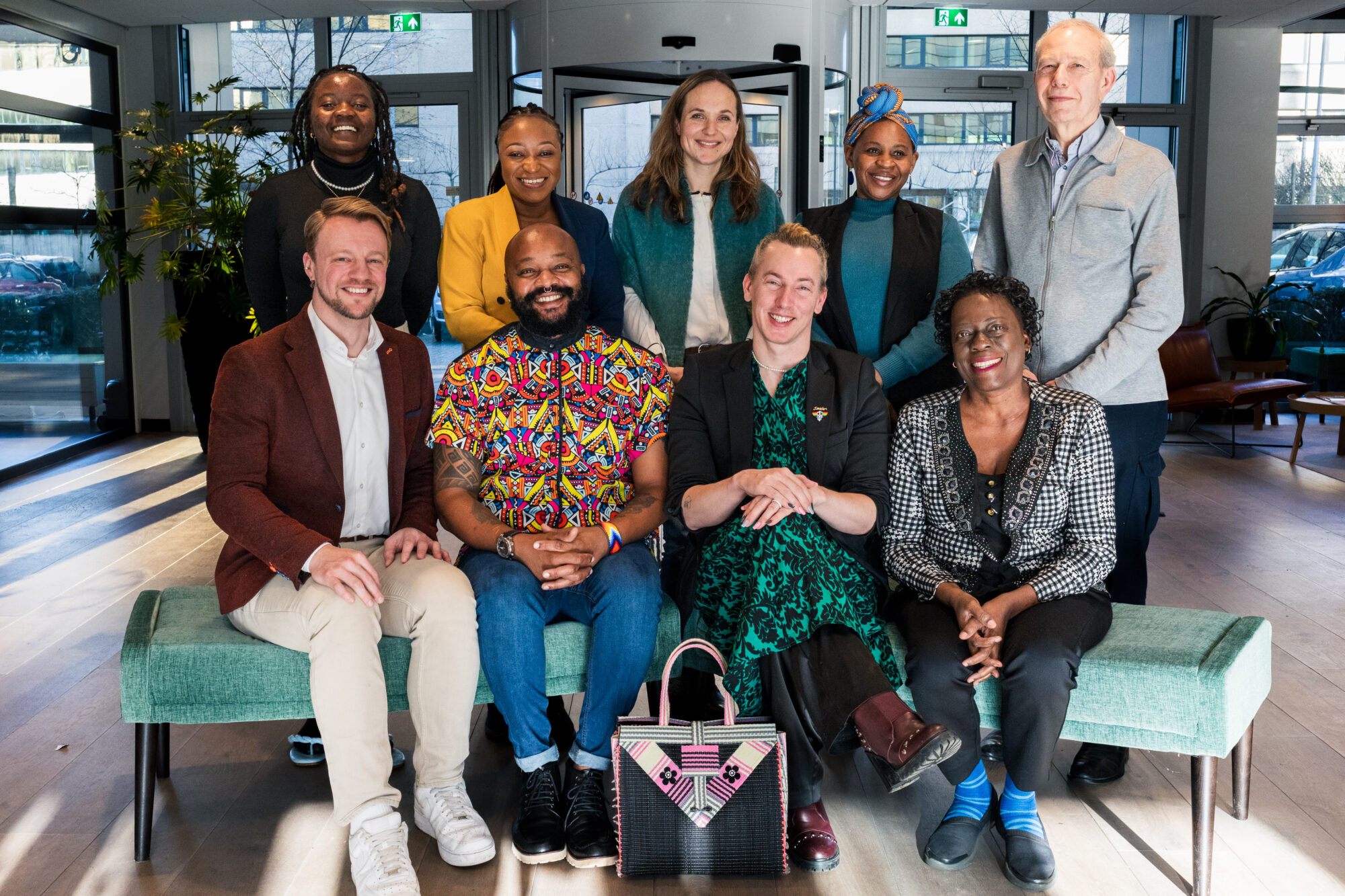 The group of Advisory Panel members of Aidsfonds - Soa Aids Nederland